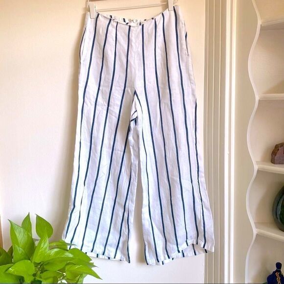 Faithfull the Brand Striped Linen Pants - Picture 3 of 7